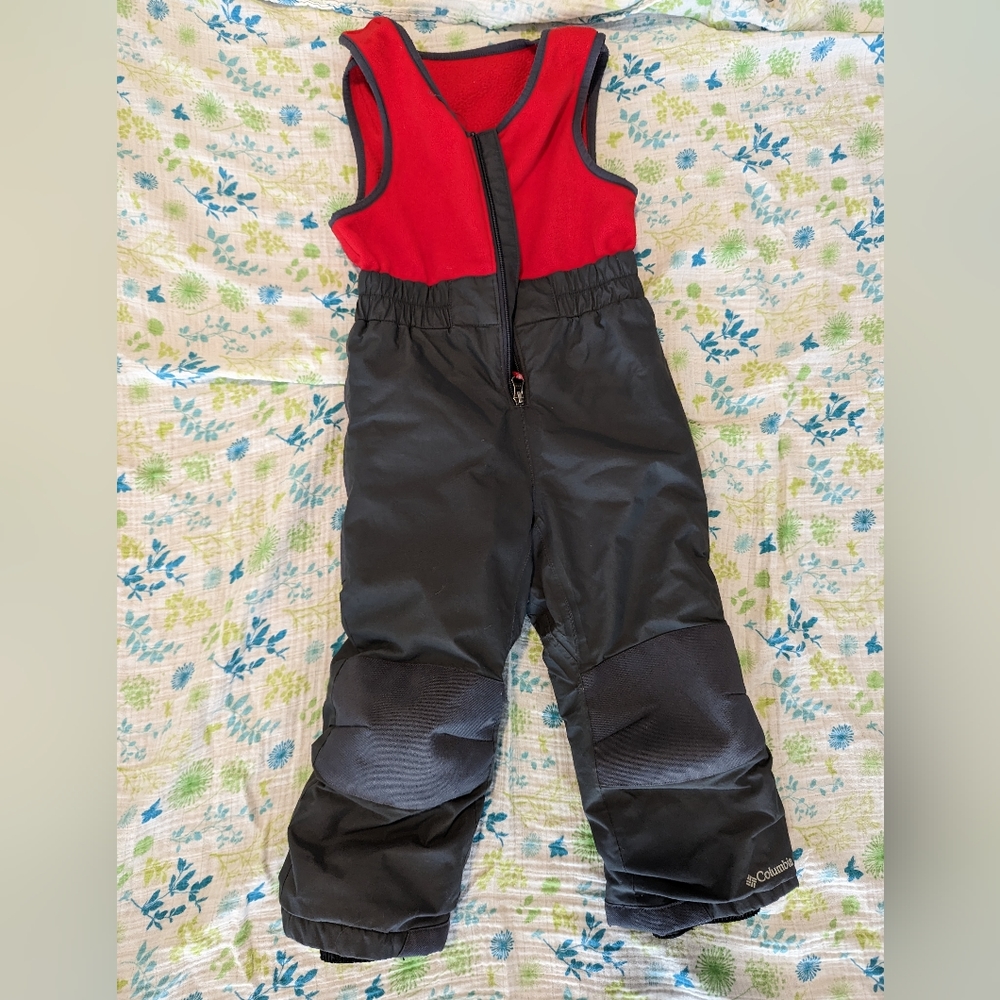 Kids 4T adjustable Snow Bibs Columbia